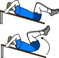 lower ab workout, reverse cruch